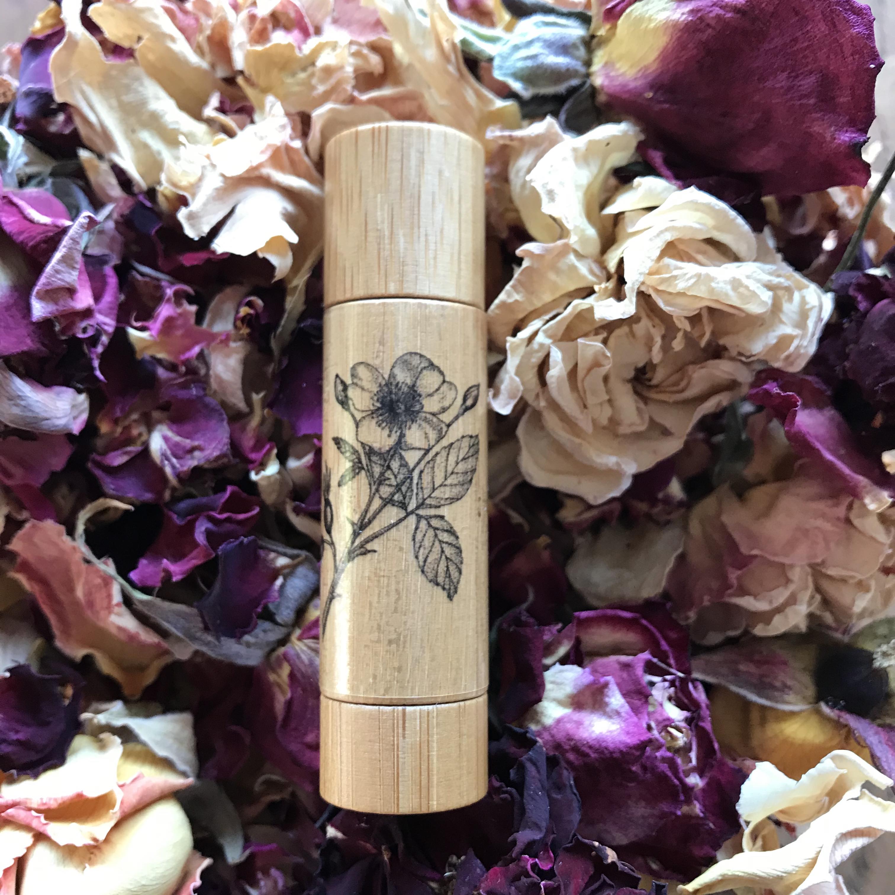 Rosehip Shimmer Lip Balm Tube Rosehip Shimmer Lip Balm Tube Image